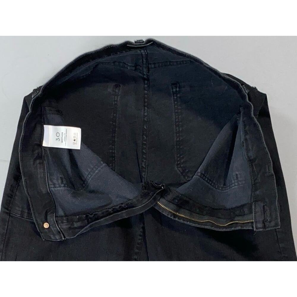 Mother The Wrapper Patch Springy Ankle Jogger Jeans in Not Guilty. Women's 30. - Picture 7 of 9